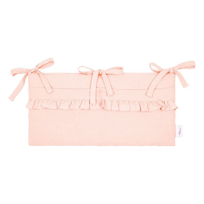 Kapsář na postýlku Belisima Mušelín old pink