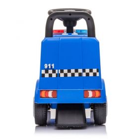 Dětské odrážedlo se zvukem Mercedes Baby Mix POLICE modré