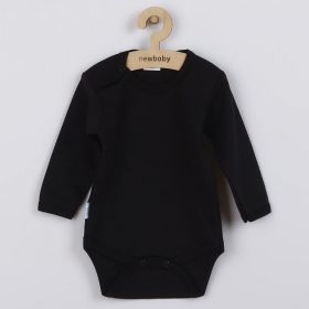 Body dlouhý rukáv New Baby - černé Černá