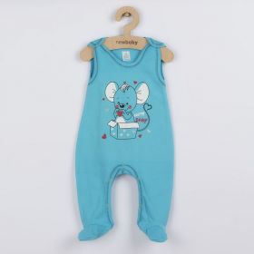 Kojenecká soupravička New Baby Mouse tyrkysová