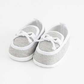 Kojenecké mokasíny-capáčky New Baby šedá 6-12 m Šedá | 6-12 m