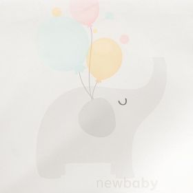 Dětské rozkládací křeslo New Baby Elephant šedá