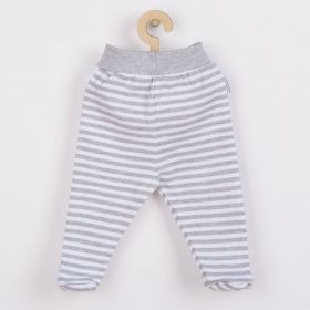 Kojenecké bavlněné polodupačky New Baby Zebra exclusive Bílá