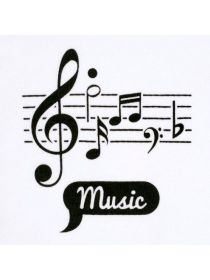 Kojenecký bavlněný overal New Baby Music Bílá