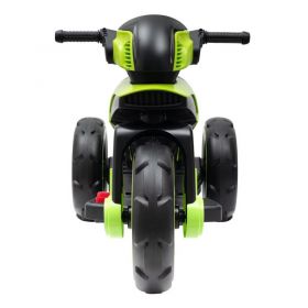 Dětská elektrická motorka Baby Mix POLICE zelená