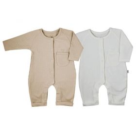 Kojenecký overal Koala Bello beige Béžová