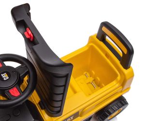 Dětské odrážedlo bagr se zvukem CAT Excavator Milly Mally žlutý