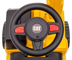 Dětské odrážedlo bagr se zvukem CAT Excavator Milly Mally žlutý