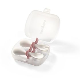 Ergonomický příbor pro děti Baby Ono modrozelený