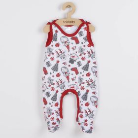 Kojenecké bavlněné dupačky New Baby Christmas Dle obrázku