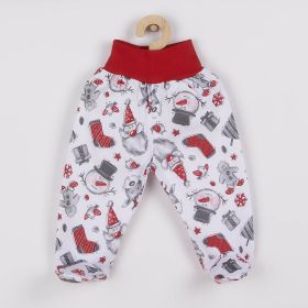 Kojenecké bavlněné polodupačky New Baby Christmas Dle obrázku