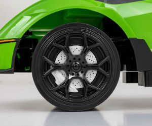 Odrážedlo s vodící tyčí LAMBORGHINI ESSENZA SC V12 Milly Mally zelené