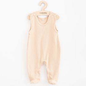 Kojenecké bavlněné dupačky New Baby Practical béžová | 68 (4-6m), 74 (6-9m), 80 (9-12m)