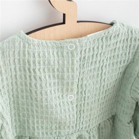 Kojenecké mušelínové šaty New Baby Comfort clothes šalvějová Zelená