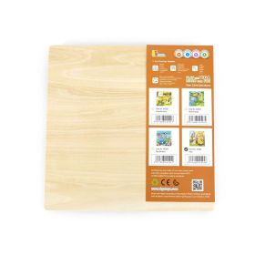 Dětské dřevěné puzzle s úchyty Viga Domácí mazlíčci 4 ks