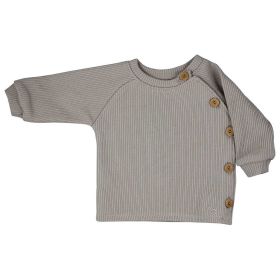 Kojenecké tričko s dlouhým rukávem Koala Pure beige Béžová | 62 (3-6m), 80 (9-12m), 86 (12-18m)