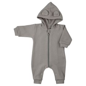 Kojenecký overal s kapucí a oušky Koala Pure beige Béžová | 62 (3-6m), 74 (6-9m), 80 (9-12m)