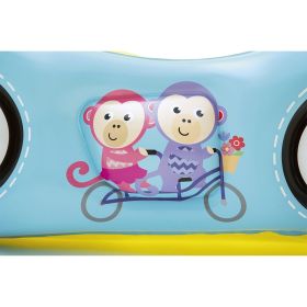 Dětské nafukovací autíčko Fisher-Price s míčky 119x79x51 cm FISHER PRICE