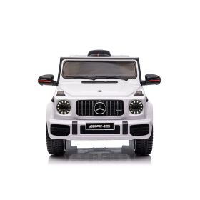 Elektrické autíčko BABYMIX Mercedes-Benz G63 AMG white BABY MIX