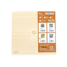 Dřevěné puzzle pro nejmenší Viga 9 ks Lev