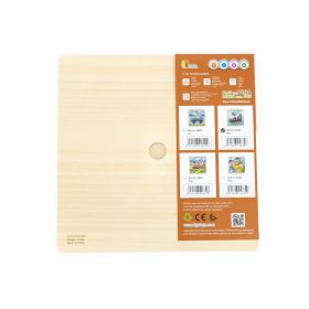 Dřevěné puzzle pro nejmenší Viga 9 ks Loď