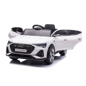 Elektrické autíčko BABYMIX AUDI Q4 e-tron Sportback white BABY MIX