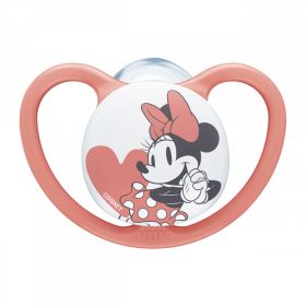 Šidítko Space NUK 0-6m Disney Mickey Mouse červená Červená | 0-6 m
