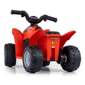 Elektrická čtyřkolka Milly Mally Honda ATV červená