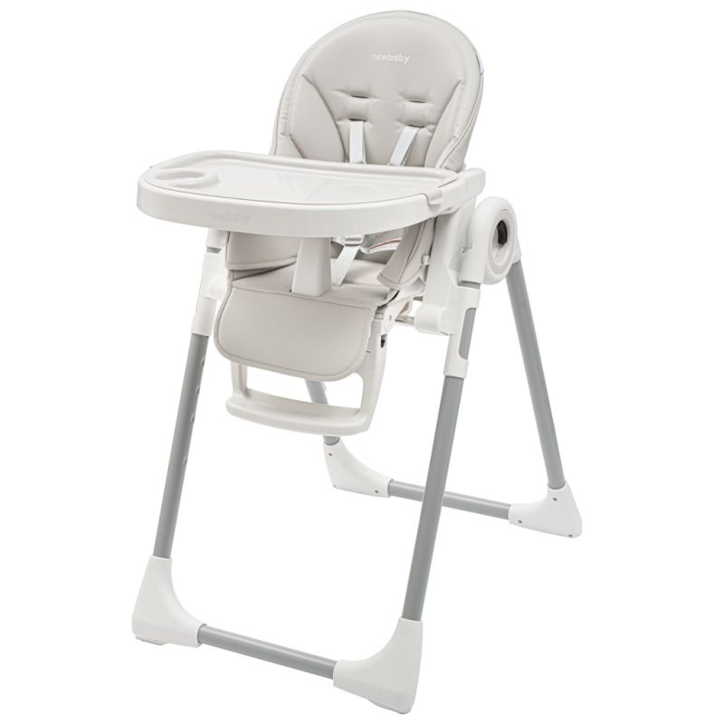 Jídelní židlička Iris NEW BABY warm gray