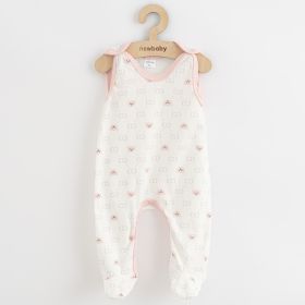 Kojenecké dupačky New Baby Classic II medvídek růžový Bílá | 50, 62 (3-6m), 80 (9-12m)