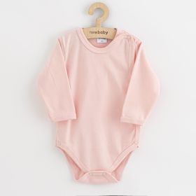 Kojenecké celorozepínací body New Baby Classic II světle růžové | 50, 56 (0-3m), 62 (3-6m), 68 (4-6m)