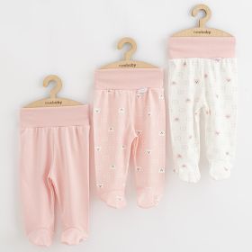 Kojenecké polodupačky New Baby Classic II Holka 3ks růžová | 50, 62 (3-6m), 68 (4-6m), 74 (6-9m)