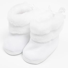 Kojenecké zimní kozačky New Baby bílé 0-3 m | 116/122