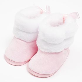 Kojenecké zimní kozačky New Baby růžové 0-3 m | 116/122