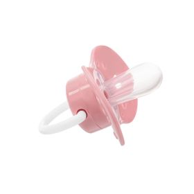 Uklidňující silikonový dudlík 0m+ Akuku My Princess Růžová