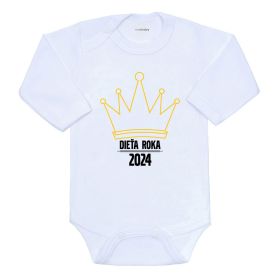 Body s potiskem New Baby Dieťa roka 2024 Bílá | 62 (3-6m), 68 (4-6m), 86 (12-18m)