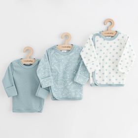 Kojenecká košilka New Baby Classic II Uni 3ks mátová Zelená | 56 (0-3m), 62 (3-6m), 68 (4-6m)