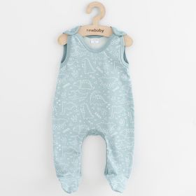 Kojenecké dupačky New Baby Classic II dino mátové Zelená | 56 (0-3m), 62 (3-6m), 68 (4-6m), 74 (6-9m), 80 (9-12m)