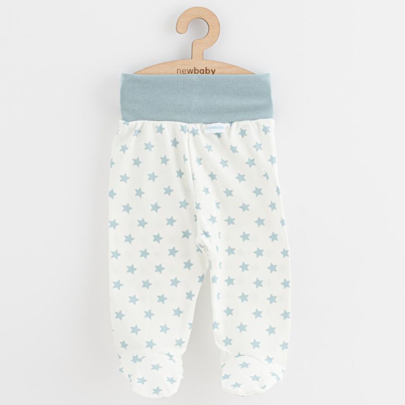 Kojenecké polodupačky New Baby Classic II hvězdy mátové Zelená