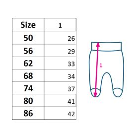 Kojenecké polodupačky New Baby Classic II Uni 3ks mátová Zelená