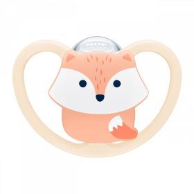 Šidítko Space NUK 0-6m fox Hnědá | 0-6 m