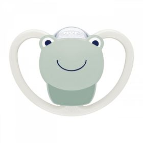 Šidítko Space NUK 0-6m frog Zelená | 0-6 m