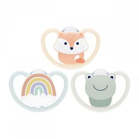 Šidítko Space NUK 0-6m rainbow Multicolor