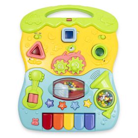Dětské hrající chodítko Baby Mix modré