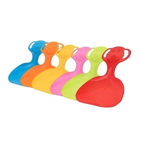 Dětský sáňkovací kluzák lopata Baby Mix COMFORT LINE M modrý