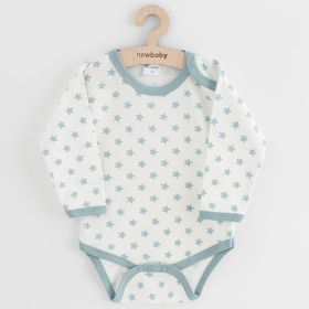 Kojenecké body New Baby Classic II hvězdy mátové Zelená | 74 (6-9m)
