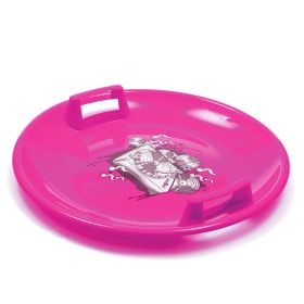 Sáňkovací talíř Baby Mix 60 cm MUSIC růžový