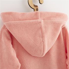 Dětský froté župan New Baby Comfortably pink Růžová