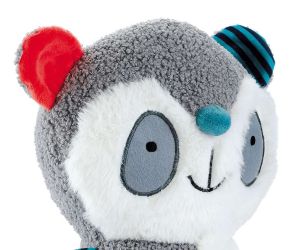 Plyšový usínáček panda s projektorem Milly Mally