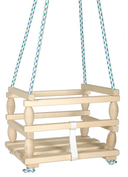 Dřevěná houpačka Baby RAPPA